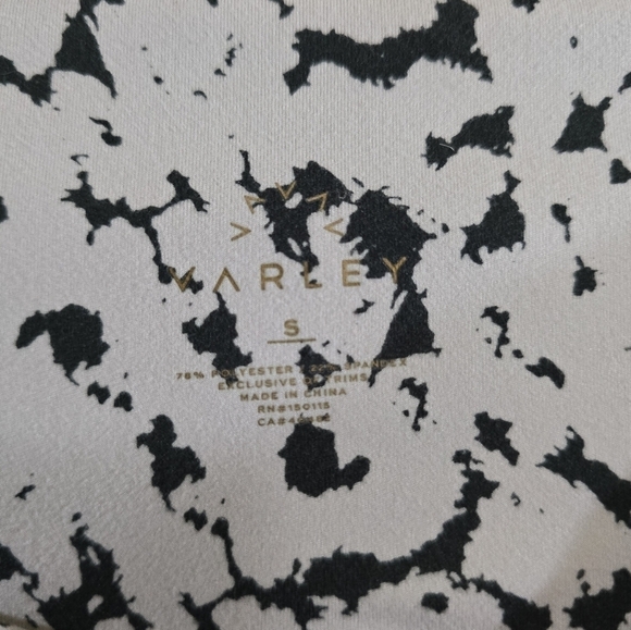 VARLEY Century 2.0 Printed Leggings Small Low-impact Cropped Lolux Print Jersey - Picture 6 of 6